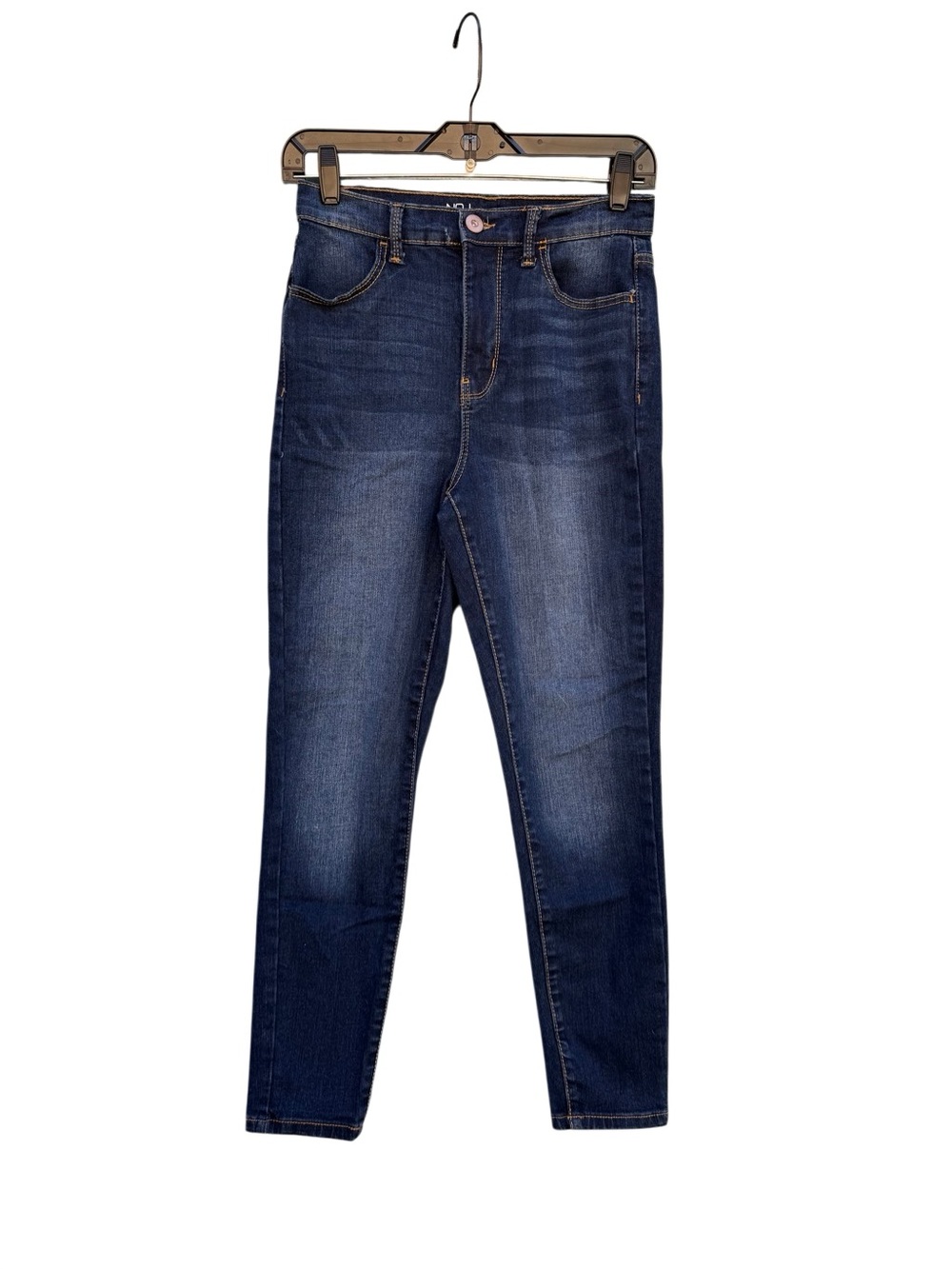 No Boundaries Dark Wash Denim Skinny Stretch Jeans Size 7